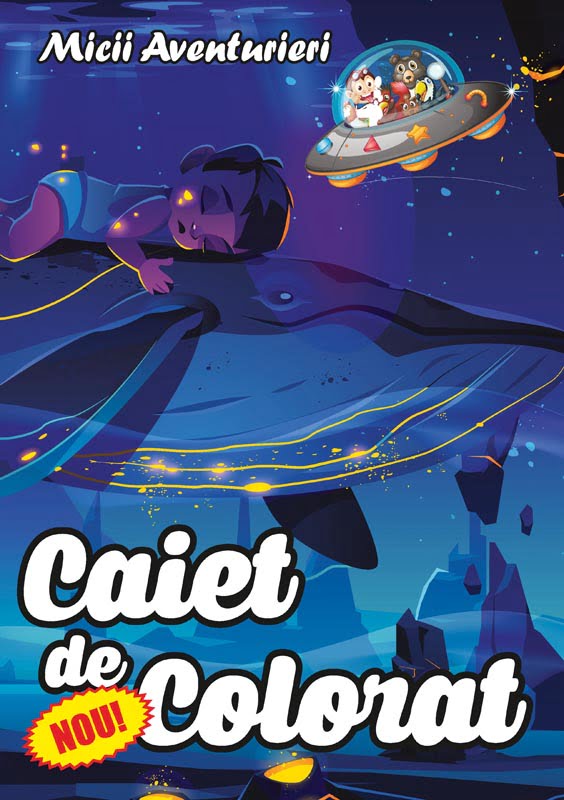 caiet colorat a4 micii aventurieri