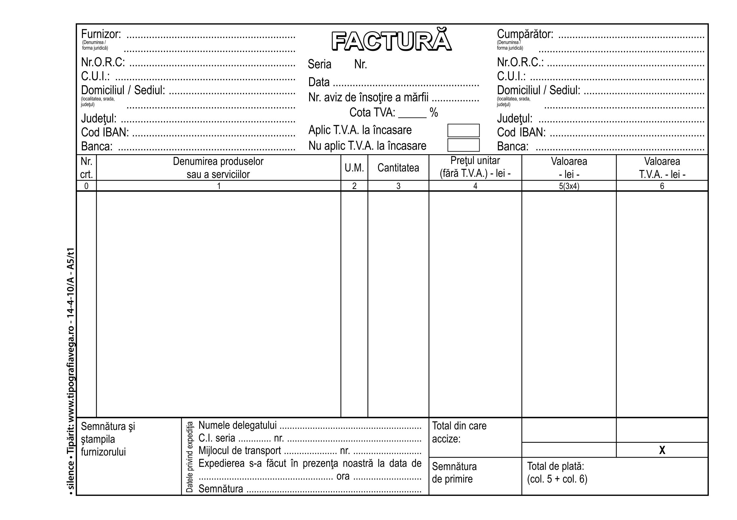 facturi a5